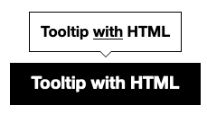 rich concept on a Tooltip component in Boosted.