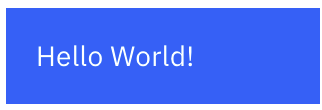 primary concept on a Button component in Carbon Design System.
