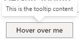 basic concept on a Tooltip component in UI Fabric.