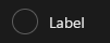 style concept on a Radio Button component in FAST.