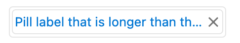 truncated concept on a Tag component in Lightning Design System.
